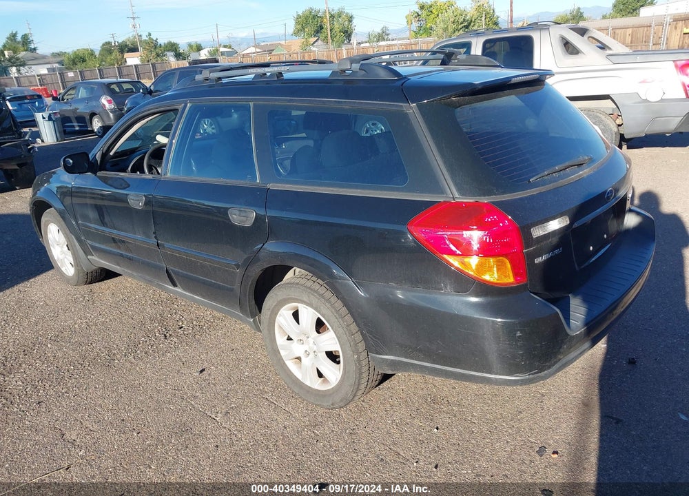 2005 SUBARU OUTBACK 2.5I VIN: 4S4BP61CX57319111