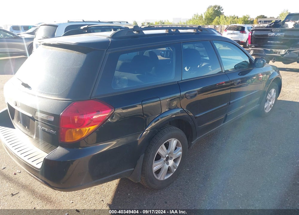 2005 SUBARU OUTBACK 2.5I VIN: 4S4BP61CX57319111