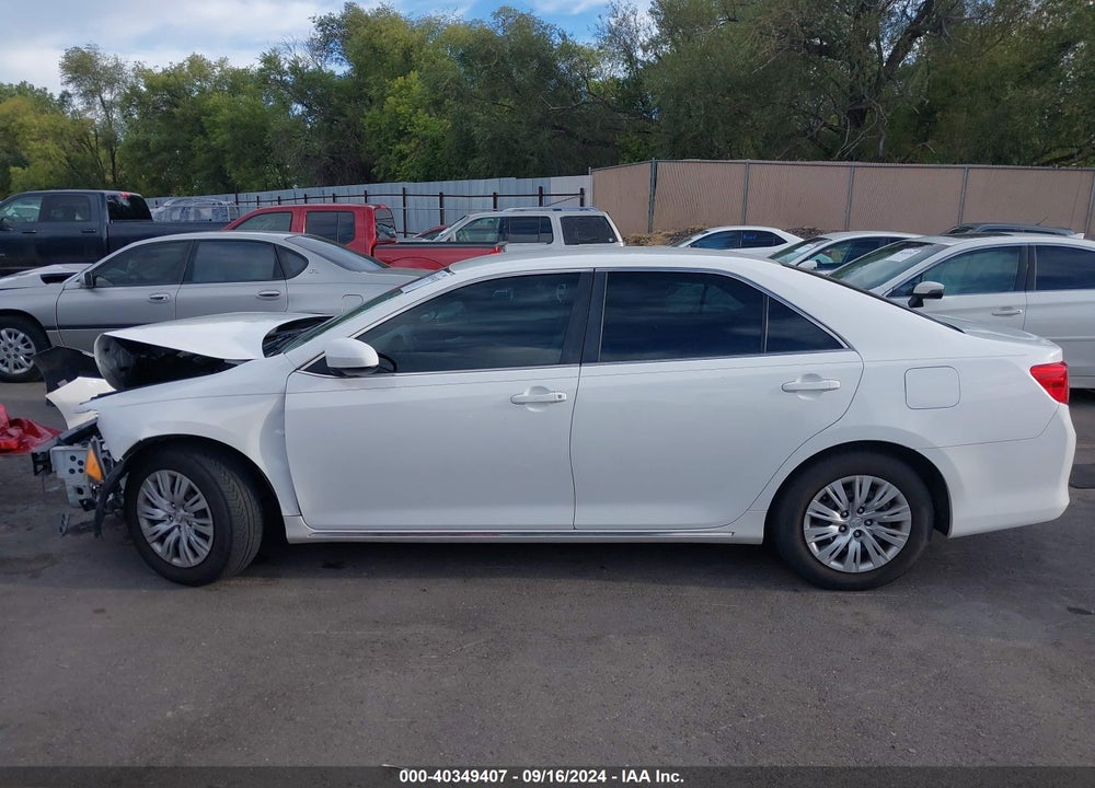 2014 TOYOTA CAMRY LE VIN: 4T1BF1FK6EU347124