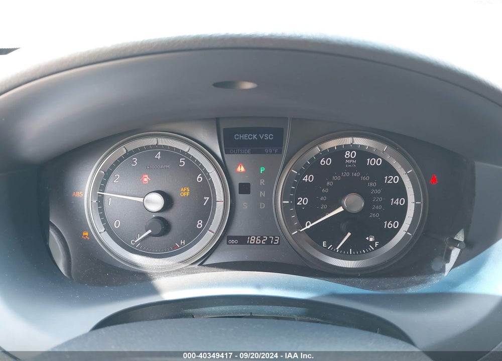 2008 LEXUS ES 350 VIN: JTHBJ46G382190067