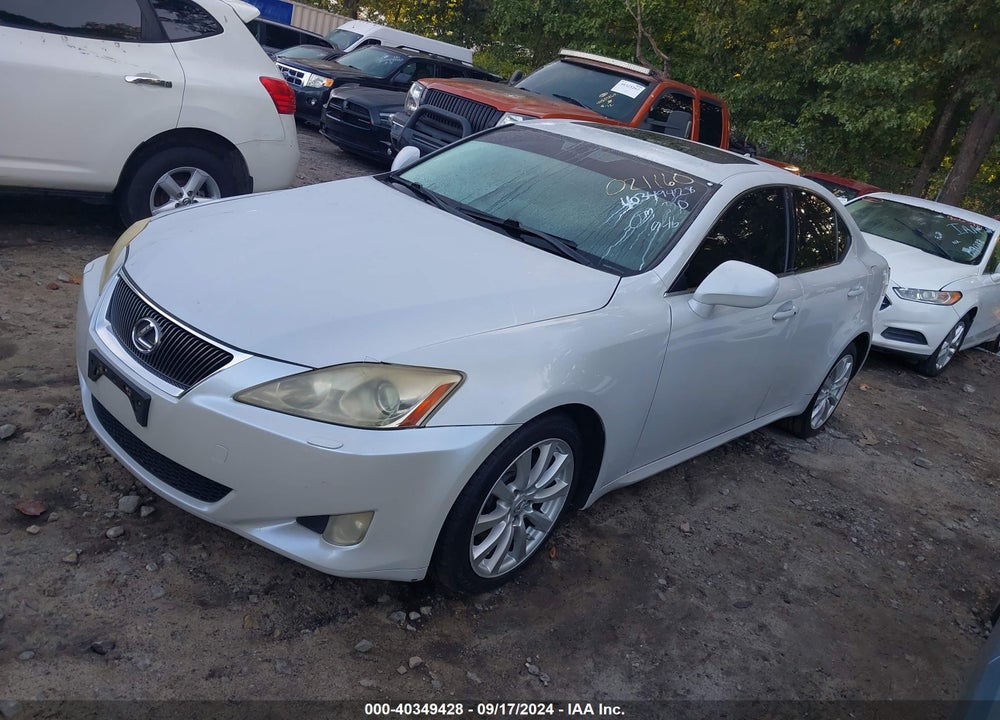 2008 LEXUS IS 250 VIN: JTHCK262385021160
