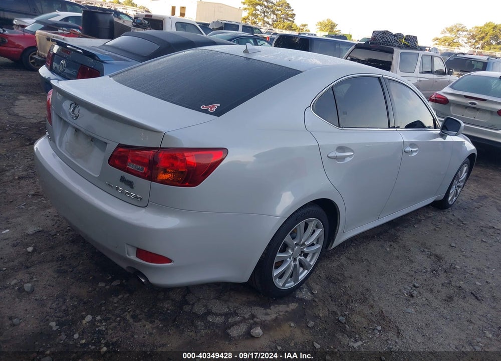 2008 LEXUS IS 250 VIN: JTHCK262385021160
