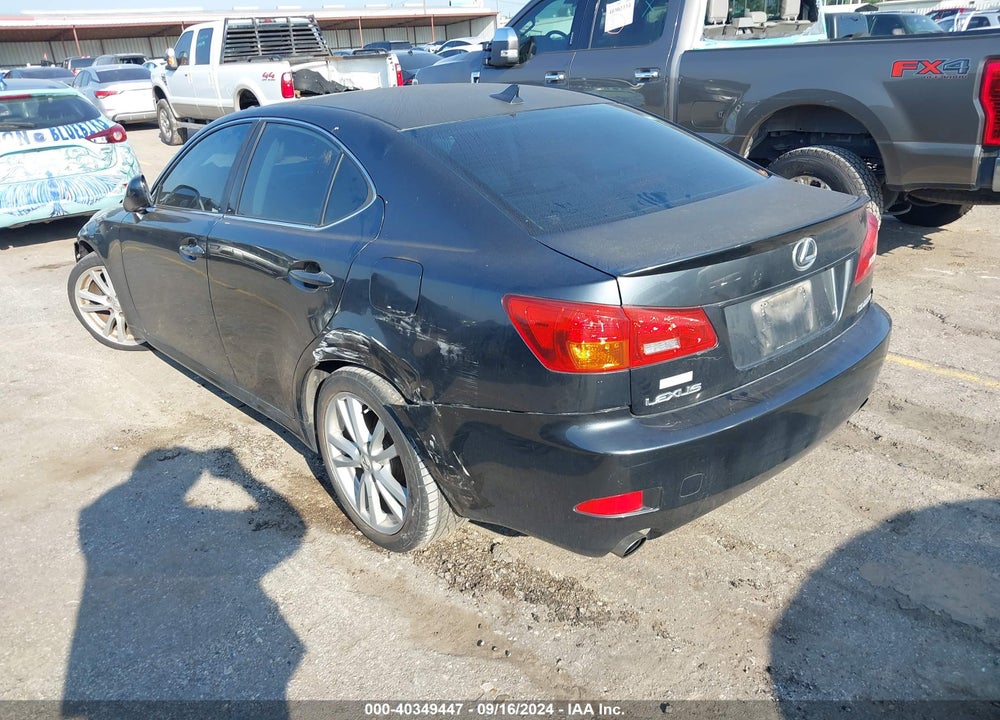 2007 LEXUS IS 250 VIN: JTHBK262472034155