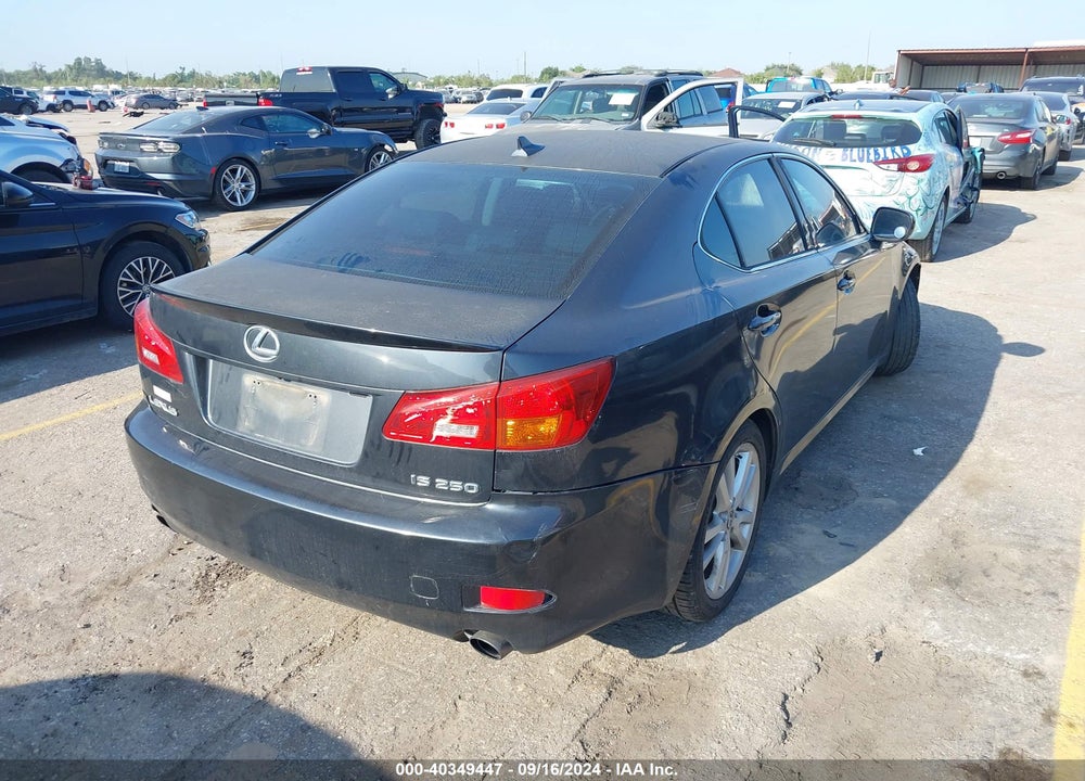 2007 LEXUS IS 250 VIN: JTHBK262472034155