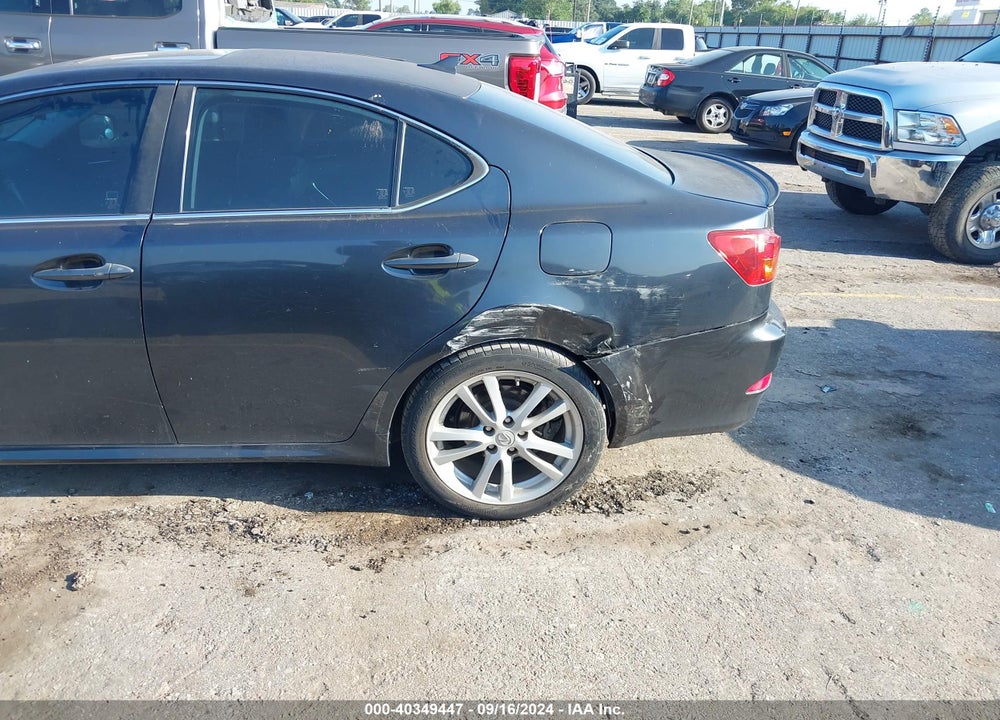 2007 LEXUS IS 250 VIN: JTHBK262472034155
