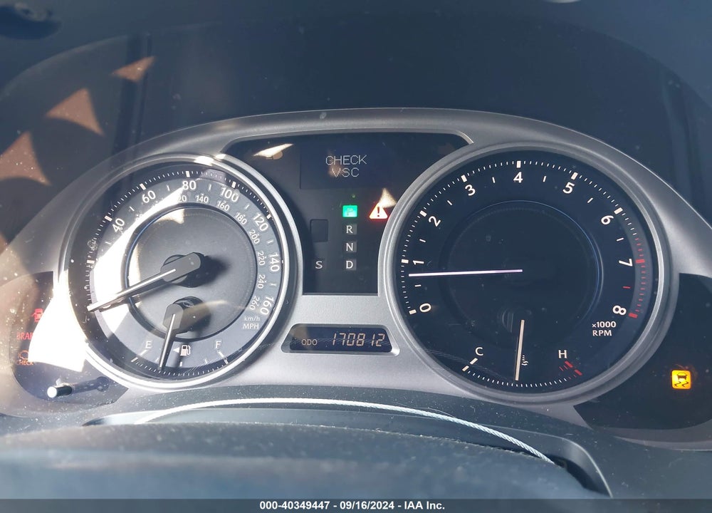 2007 LEXUS IS 250 VIN: JTHBK262472034155