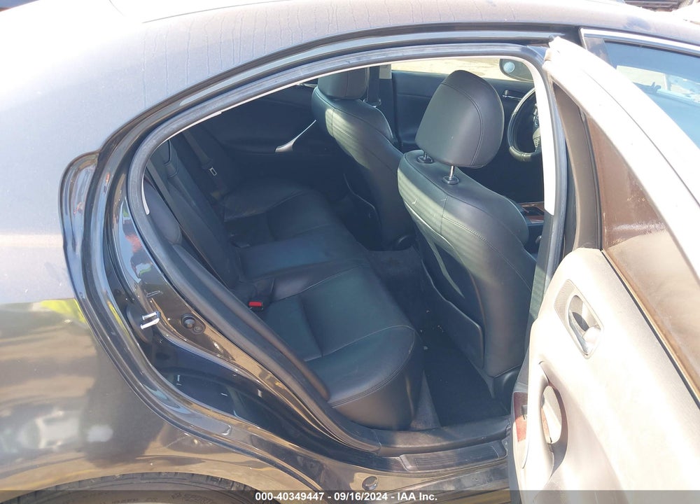 2007 LEXUS IS 250 VIN: JTHBK262472034155