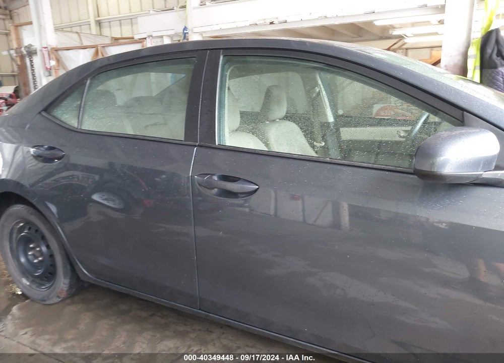 2016 TOYOTA COROLLA LE VIN: 2T1BURHE2GC630586