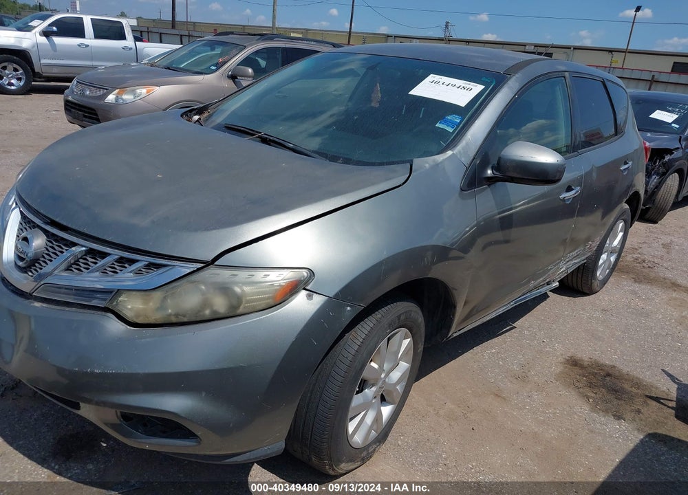 2014 NISSAN MURANO LE/S/SL/SV VIN: JN8AZ1MU9EW411080
