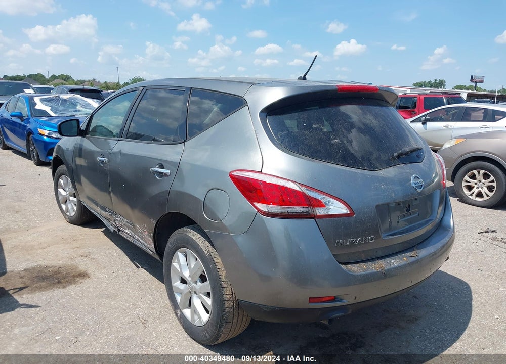 2014 NISSAN MURANO LE/S/SL/SV VIN: JN8AZ1MU9EW411080