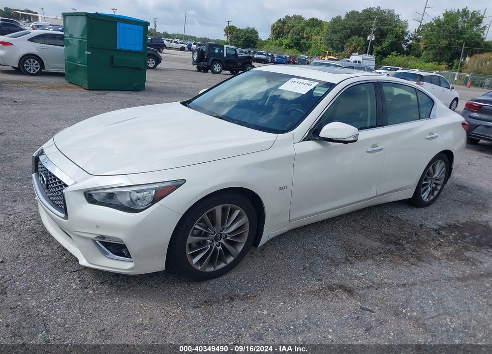 2020 INFINITI Q50 LUXE AWD VIN: JN1EV7AR3LM252211
