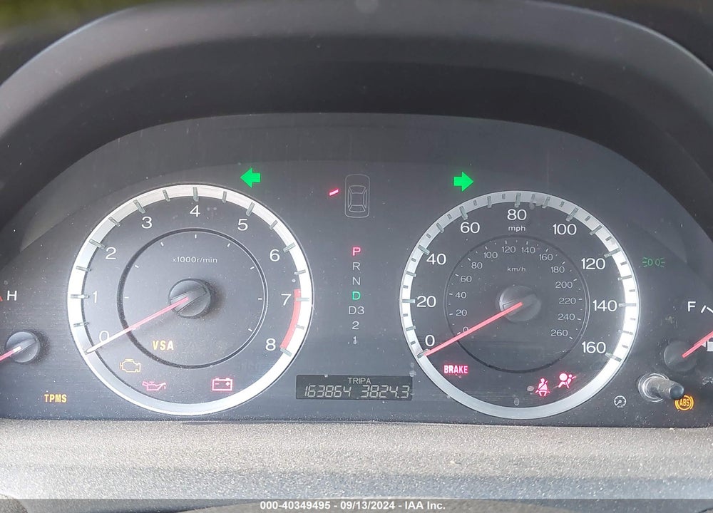 2010 HONDA ACCORD 2.4 LX-P VIN: 1HGCP2F44AA042263