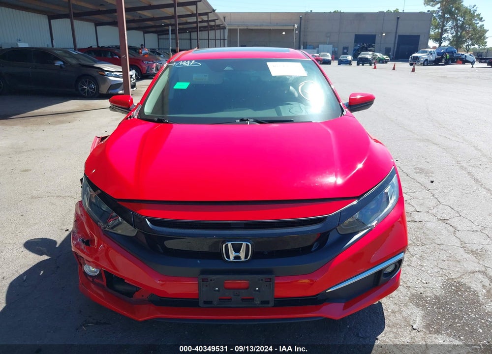 2020 HONDA CIVIC EX-L VIN: 2HGFC1F78LH682302