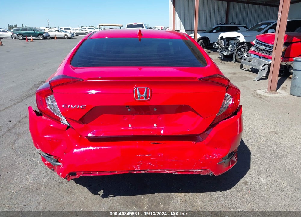 2020 HONDA CIVIC EX-L VIN: 2HGFC1F78LH682302