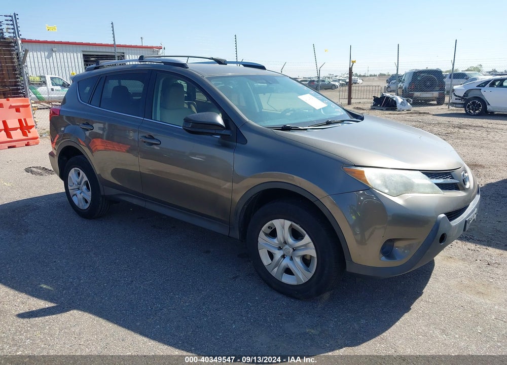 2013 TOYOTA RAV4 LE VIN: JTMZFREV1DD016463