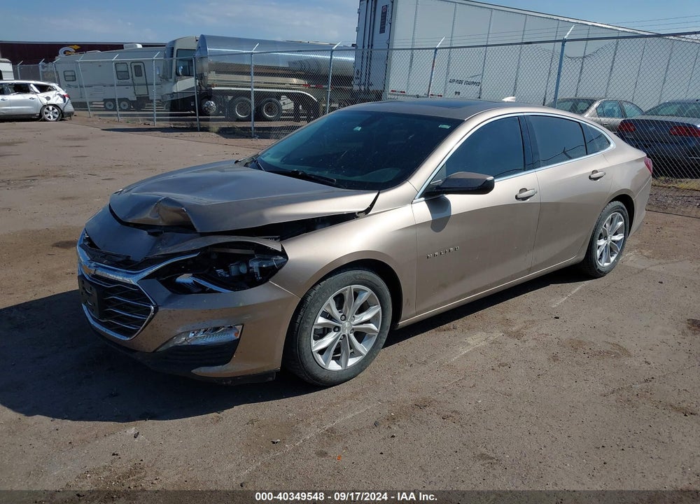 2019 CHEVROLET MALIBU LT VIN: 1G1ZD5ST1KF140406