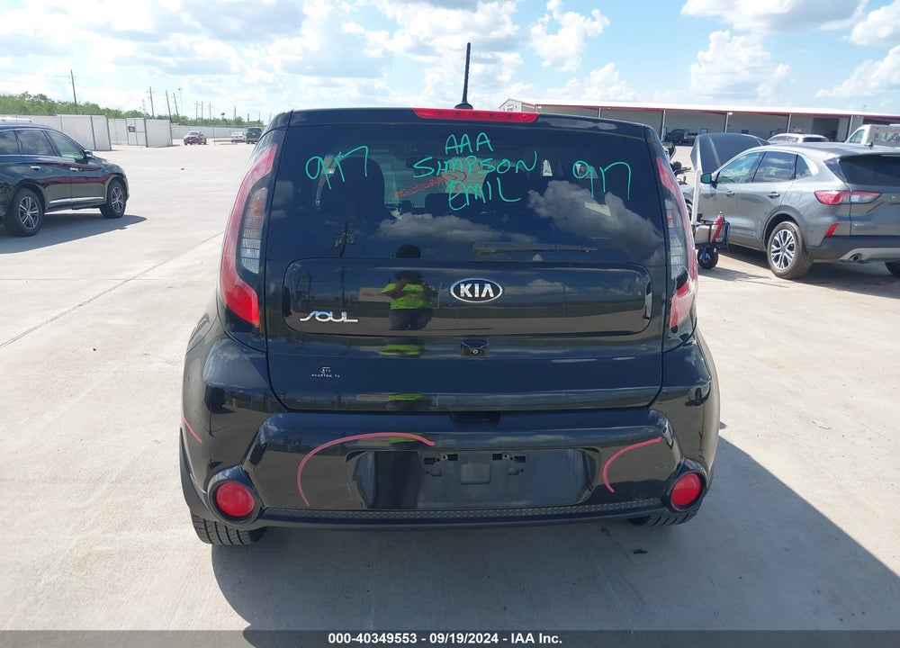 2016 KIA SOUL VIN: KNDJP3A51G7353411