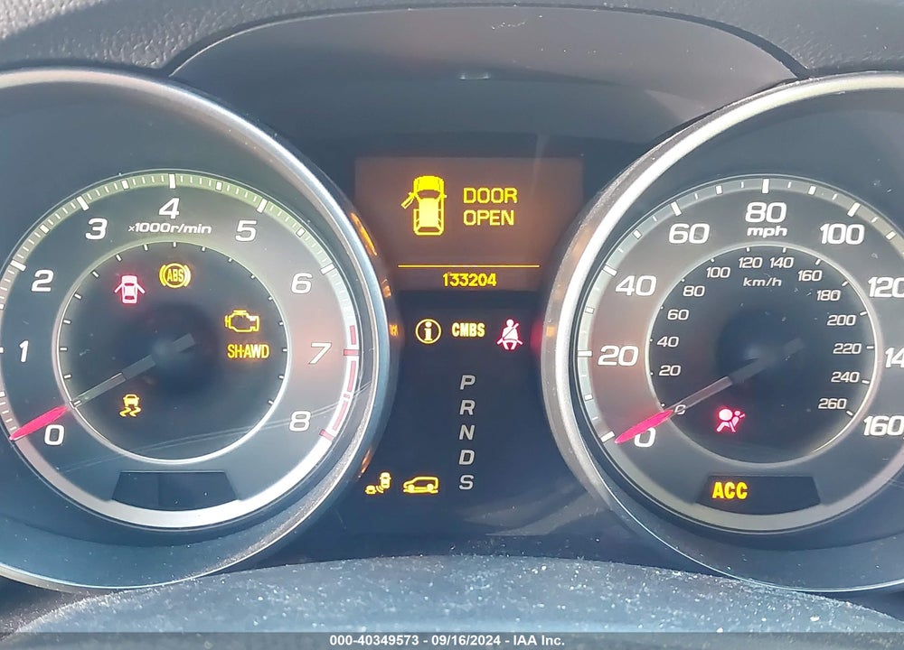 2010 ACURA MDX ADVANCE PACKAGE VIN: 2HNYD2H59AH520952