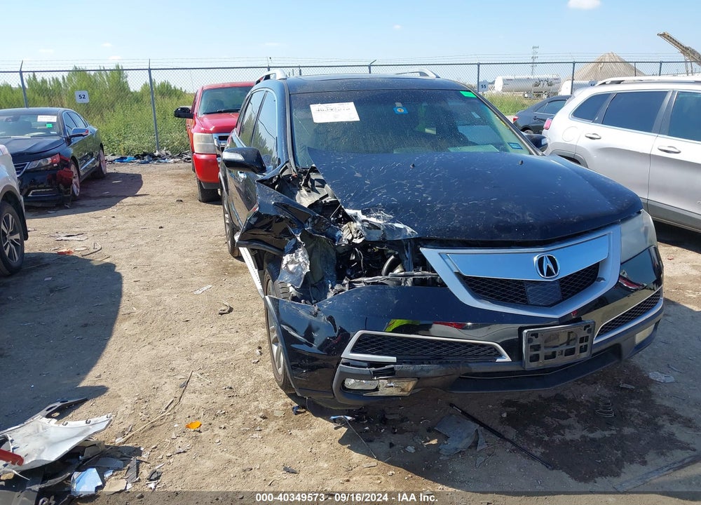 2010 ACURA MDX ADVANCE PACKAGE VIN: 2HNYD2H59AH520952