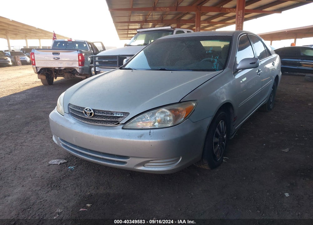 2002 TOYOTA CAMRY LE VIN: 4T1BE32K42U509042