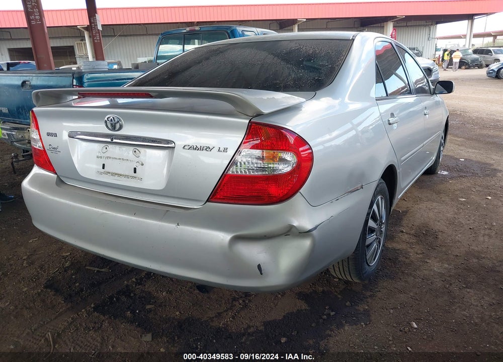 2002 TOYOTA CAMRY LE VIN: 4T1BE32K42U509042