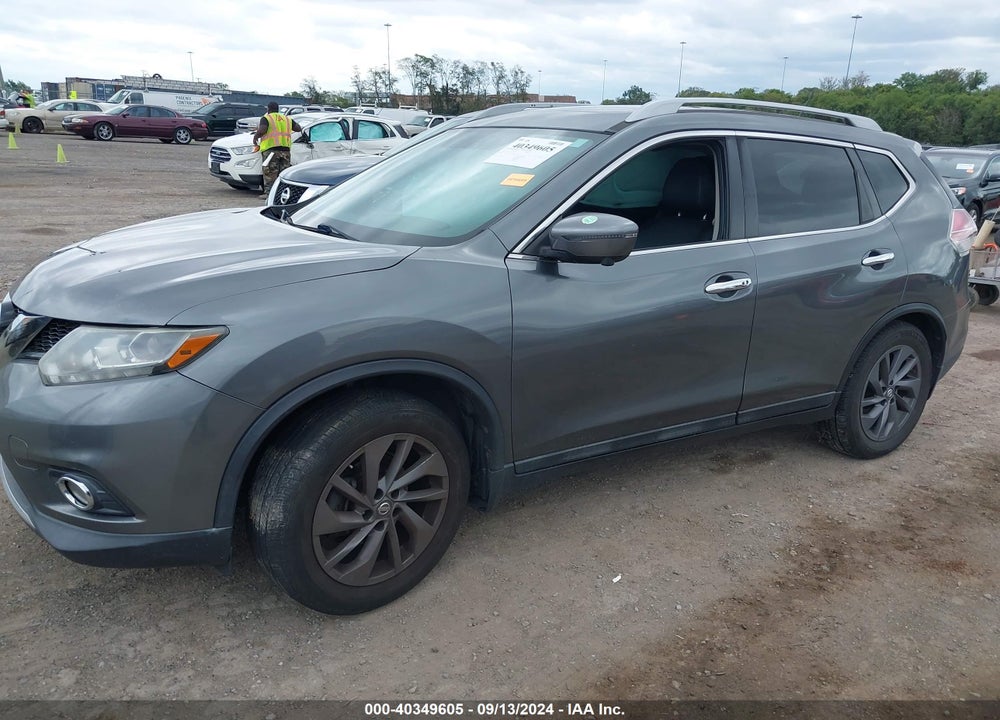 2016 NISSAN ROGUE SL VIN: 5N1AT2MT8GC776571