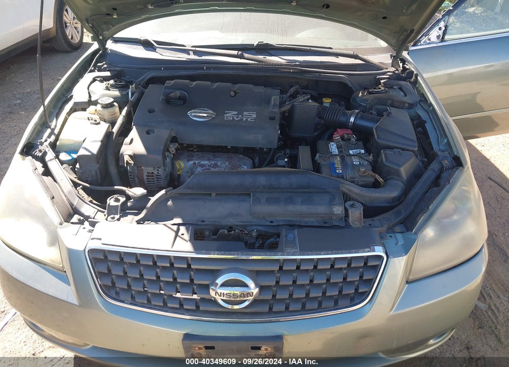 2005 NISSAN ALTIMA 2.5 S VIN: 1N4AL11D05N492483