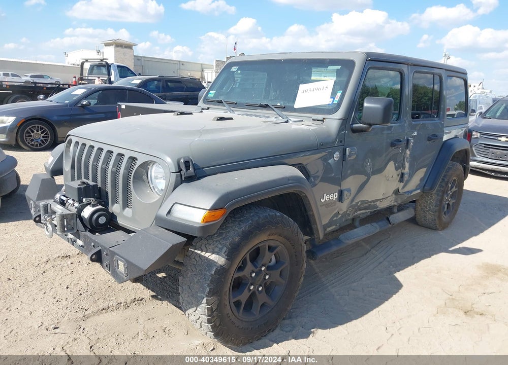 2018 JEEP WRANGLER UNLIMITED SPORT S 4X4 VIN: 1C4HJXDNXJW205659
