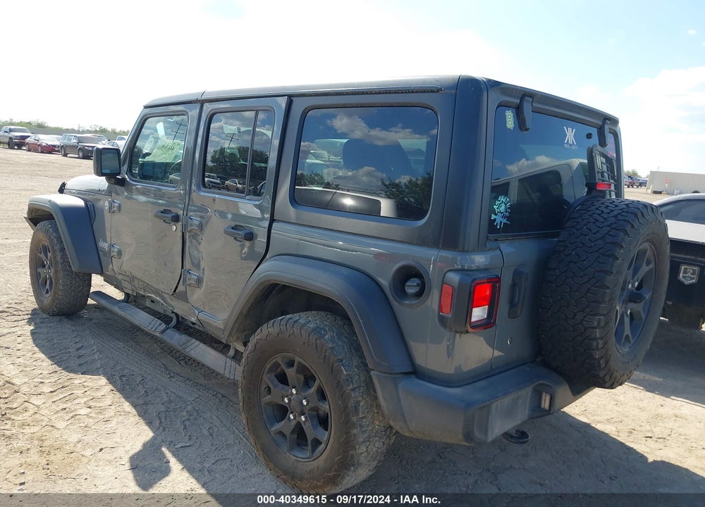 2018 JEEP WRANGLER UNLIMITED SPORT S 4X4 VIN: 1C4HJXDNXJW205659