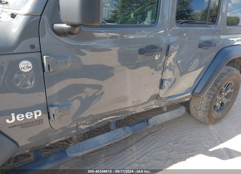 2018 JEEP WRANGLER UNLIMITED SPORT S 4X4 VIN: 1C4HJXDNXJW205659