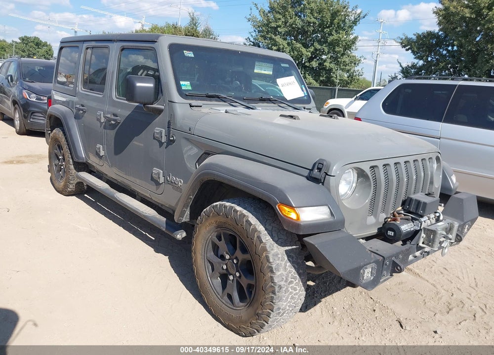 2018 JEEP WRANGLER UNLIMITED SPORT S 4X4 VIN: 1C4HJXDNXJW205659