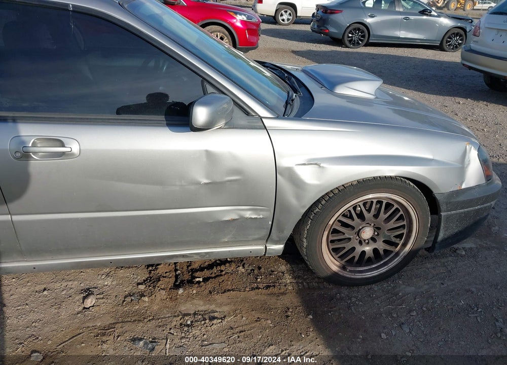 2005 SUBARU IMPREZA WRX VIN: JF1GD29635G507761