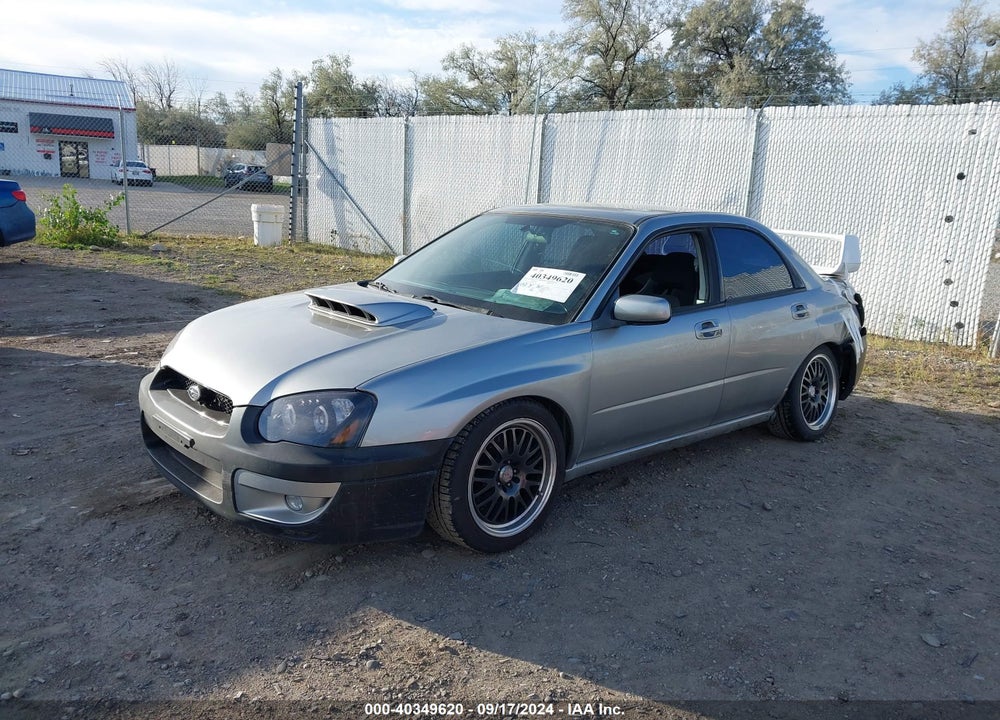 2005 SUBARU IMPREZA WRX VIN: JF1GD29635G507761