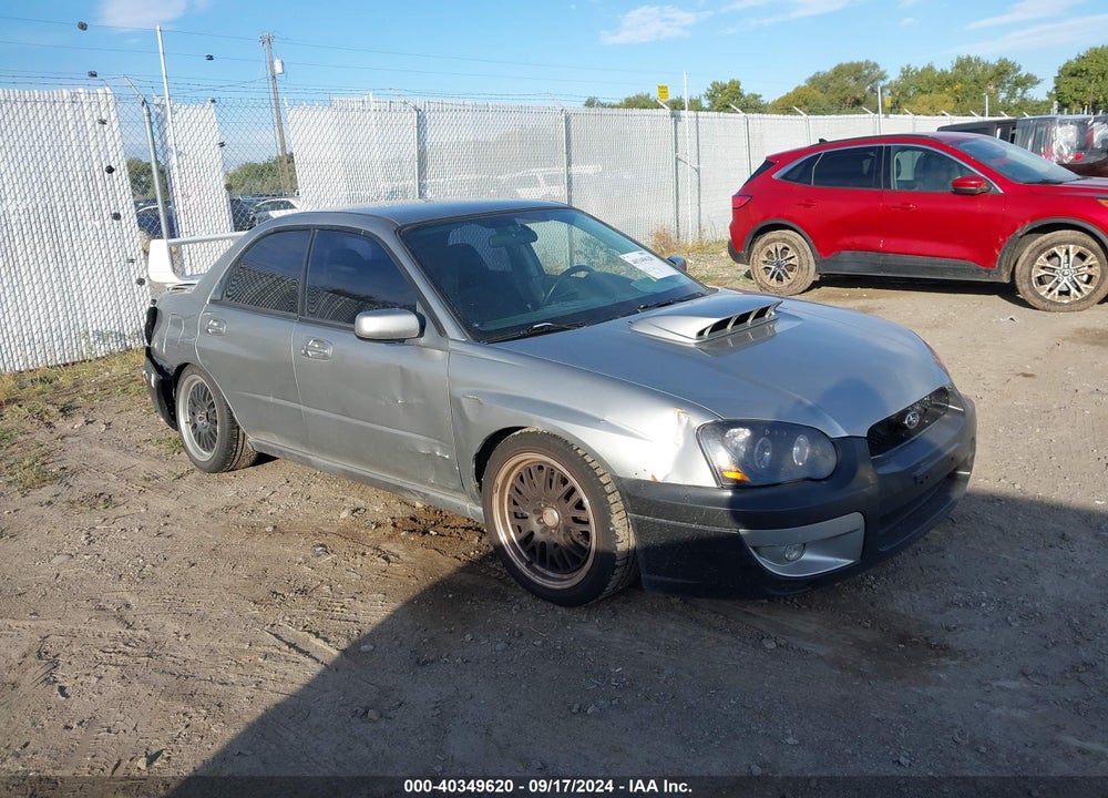 2005 SUBARU IMPREZA WRX VIN: JF1GD29635G507761