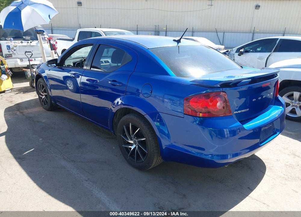 2014 DODGE AVENGER SE VIN: 1C3CDZAG6EN193898
