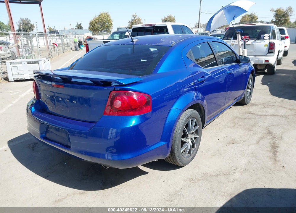 2014 DODGE AVENGER SE VIN: 1C3CDZAG6EN193898