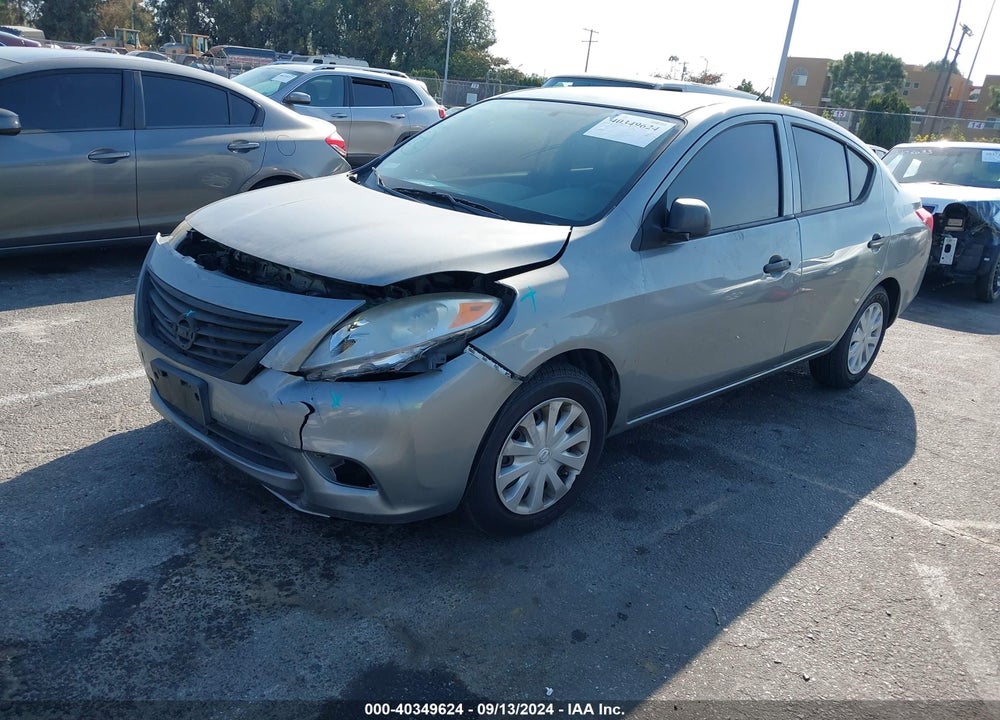 2014 NISSAN VERSA VIN: 3N1CN7AP2EL843584
