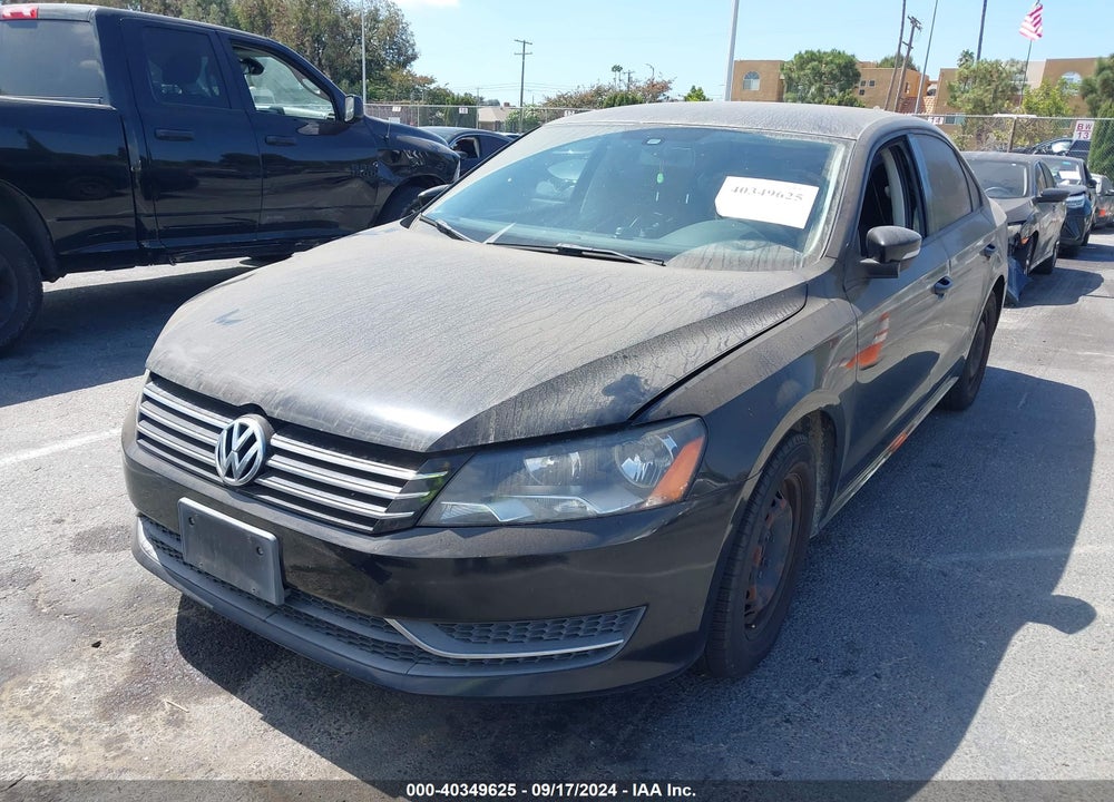 2013 VOLKSWAGEN PASSAT 2.5L S VIN: 1VWAP7A32DC046819
