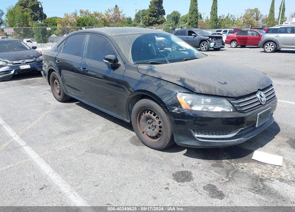2013 VOLKSWAGEN PASSAT 2.5L S VIN: 1VWAP7A32DC046819