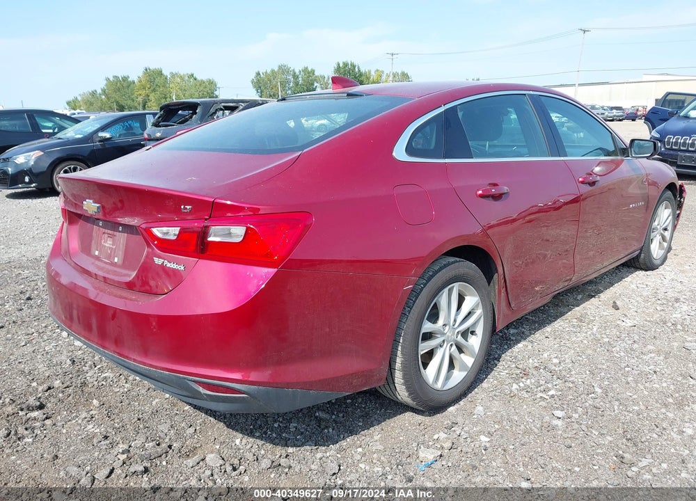 2018 CHEVROLET MALIBU LT VIN: 1G1ZD5ST0JF114216
