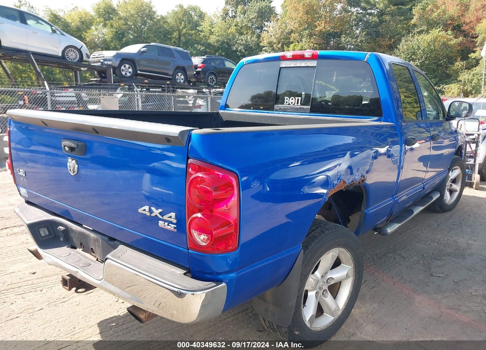 2007 DODGE RAM 1500 SLT/TRX4 OFF ROAD/SPORT VIN: 1D7HU18N77S145084