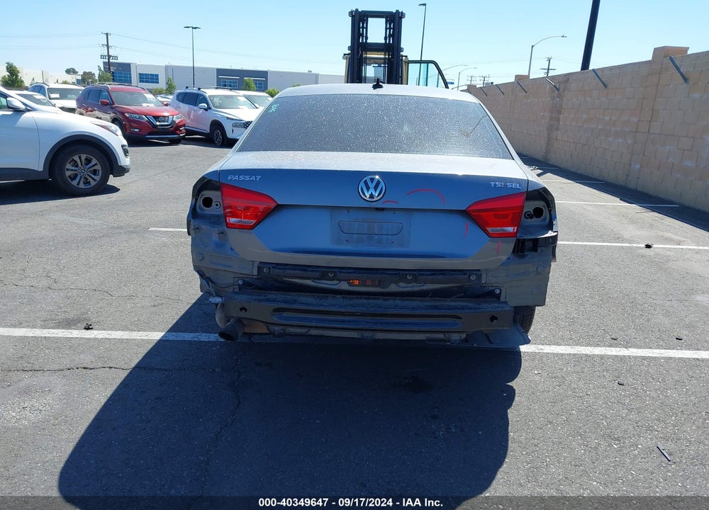 2014 VOLKSWAGEN PASSAT 1.8T SEL PREMIUM VIN: 1VWCT7A38EC051822