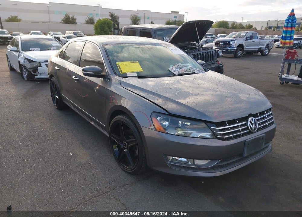 2014 VOLKSWAGEN PASSAT 1.8T SEL PREMIUM VIN: 1VWCT7A38EC051822