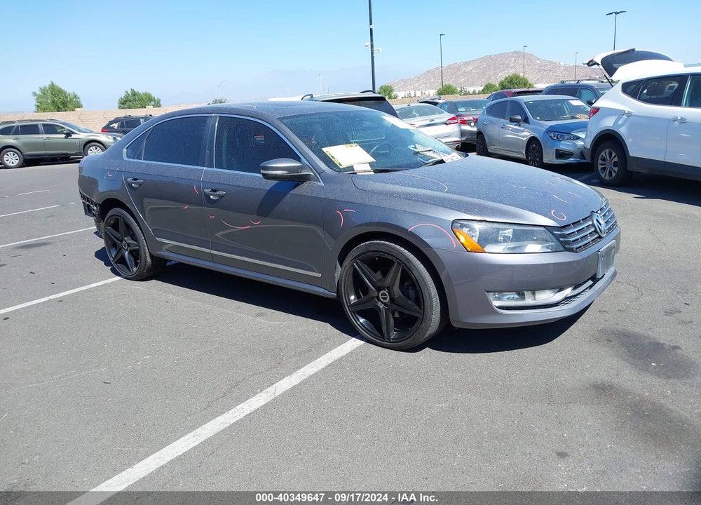 2014 VOLKSWAGEN PASSAT 1.8T SEL PREMIUM VIN: 1VWCT7A38EC051822