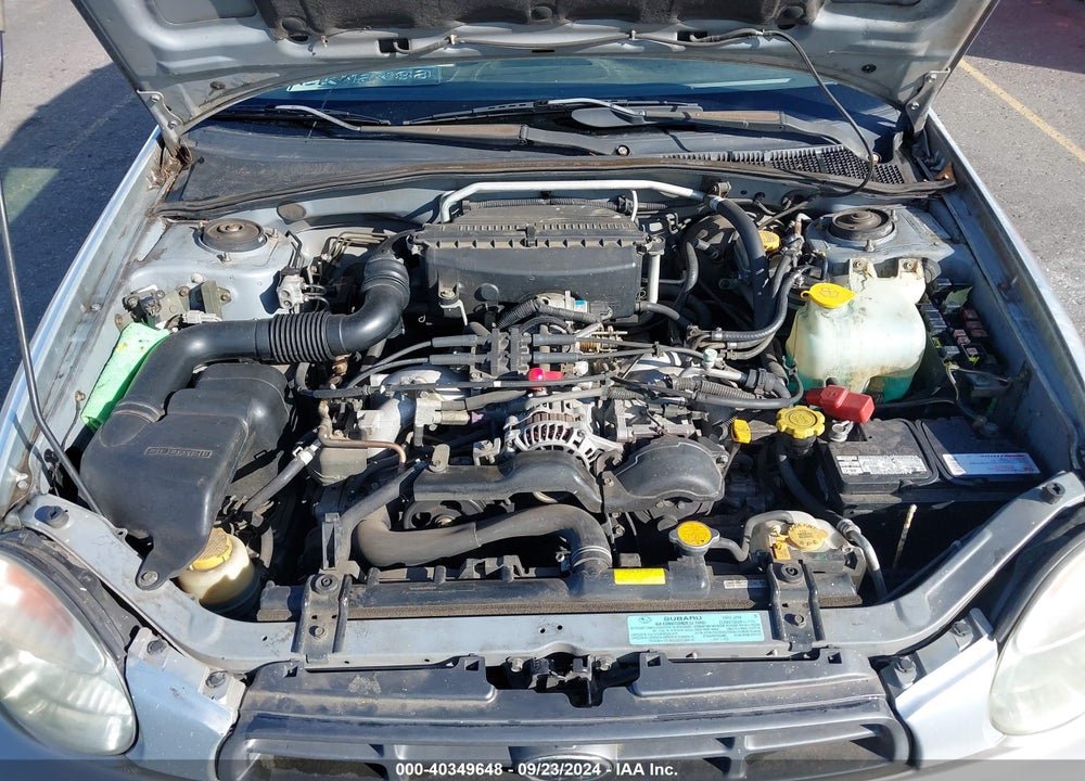 2002 SUBARU IMPREZA OUTBACK SPORT VIN: JF1GG68592H810122