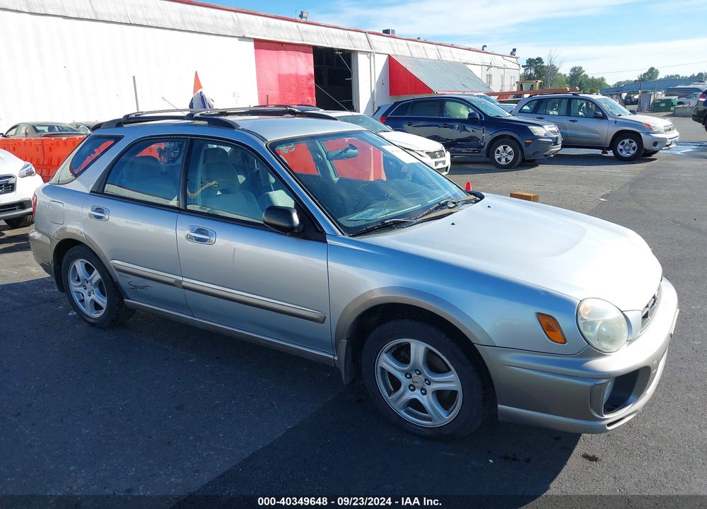 2002 SUBARU IMPREZA OUTBACK SPORT VIN: JF1GG68592H810122