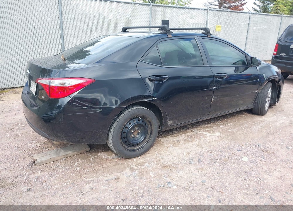 2015 TOYOTA COROLLA LE VIN: 5YFBURHE7FP250173
