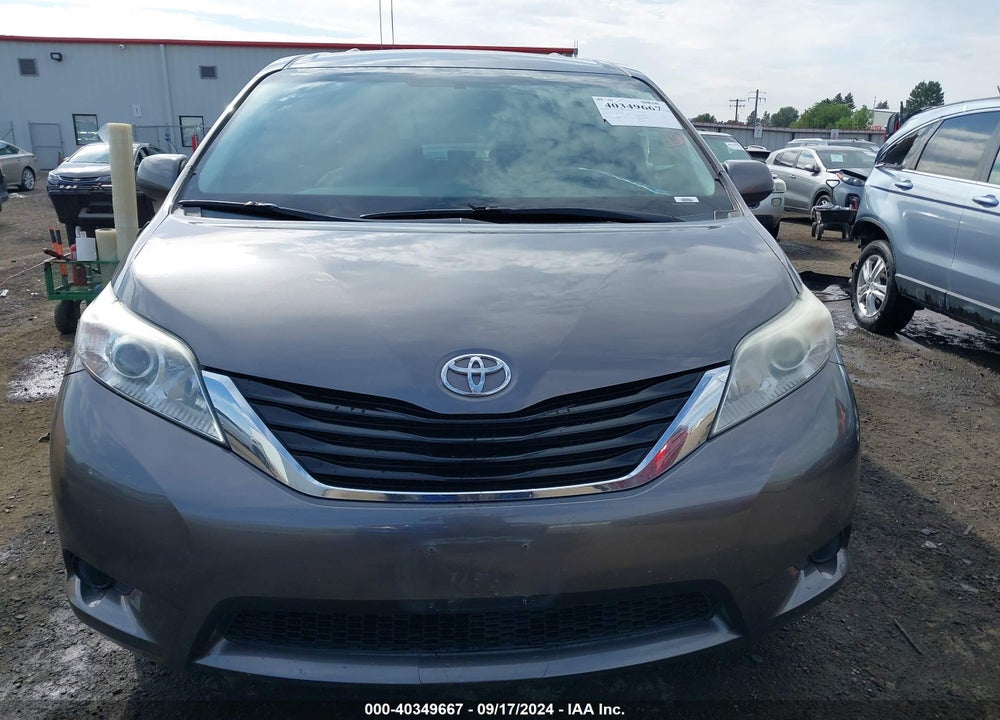 2012 TOYOTA SIENNA LE 7 PASSENGER VIN: 5TDJK3DC6CS038922