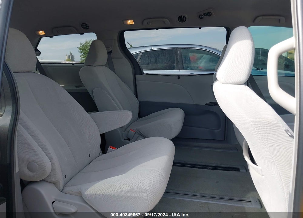 2012 TOYOTA SIENNA LE 7 PASSENGER VIN: 5TDJK3DC6CS038922