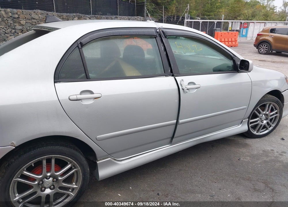 2006 TOYOTA COROLLA S VIN: 2T1BR32E76C633490
